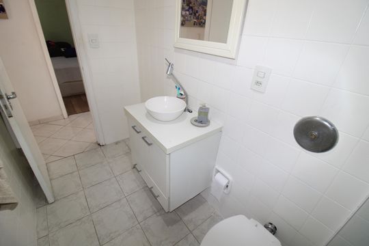 Banheiro de apartamento à venda com 3 quartos, 75m² em Santana, São Paulo