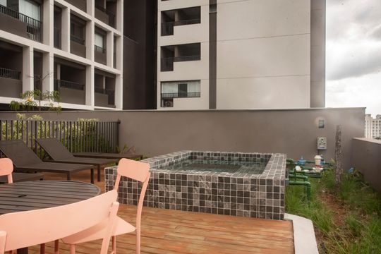 Área comum - Piscina de kitnet/studio à venda com 1 quarto, 25m² em Vila da Saúde, São Paulo