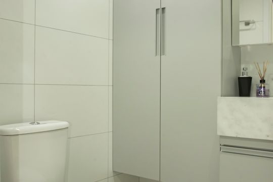 Banheiro de kitnet/studio à venda com 1 quarto, 25m² em Vila da Saúde, São Paulo