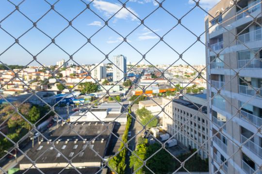 Varanda Sala vista de apartamento à venda com 2 quartos, 42m² em Vila Isa, São Paulo
