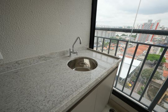 Varanda gourmet de apartamento à venda com 3 quartos, 107m² em Sacomã, São Paulo