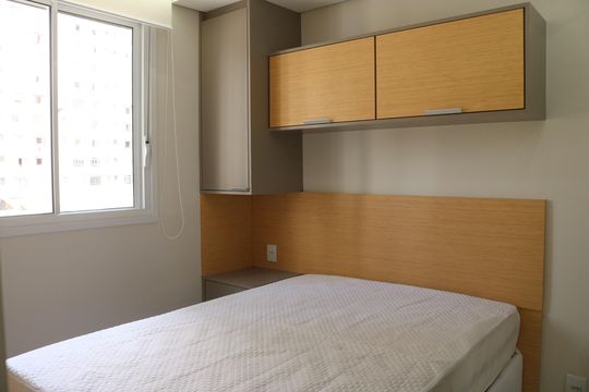 Quarto 2 de apartamento para alugar com 2 quartos, 42m² em Barra Funda, São Paulo