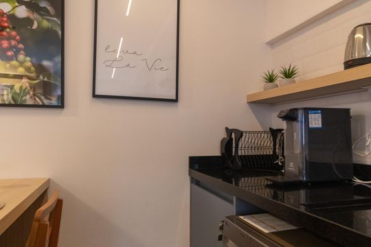 Área de Serviço de kitnet/studio à venda com 1 quarto, 36m² em Botafogo, Campinas