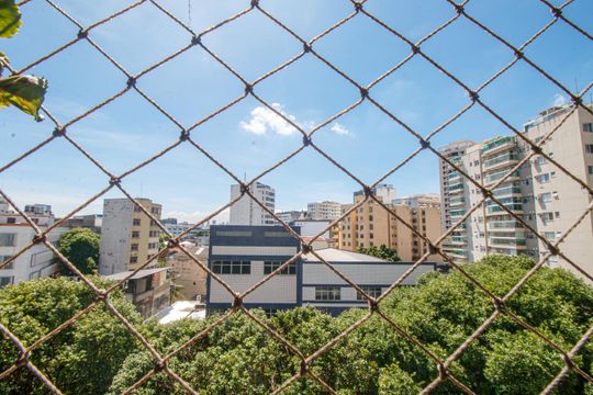 Varanda Vista de apartamento para alugar com 2 quartos, 65m² em Praça da Bandeira, Rio de Janeiro