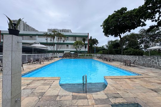 Área comum de apartamento para alugar com 2 quartos, 52m² em Barra da Tijuca, Rio de Janeiro