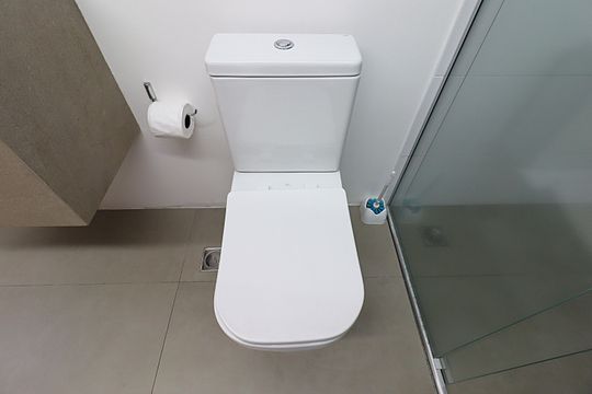 Banheiro da Suíte do sótão de casa para alugar com 3 quartos, 185m² em São João, Porto Alegre