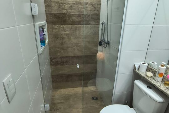 Banheiro de apartamento à venda com 2 quartos, 72m² em Pechincha, Rio de Janeiro