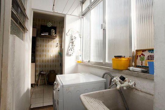 Área de Serviço + Despensa de apartamento à venda com 4 quartos, 114m² em Menino Deus, Porto Alegre