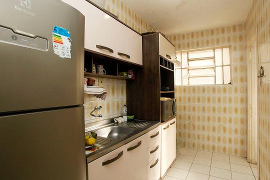 Cozinha de apartamento à venda com 4 quartos, 114m² em Menino Deus, Porto Alegre