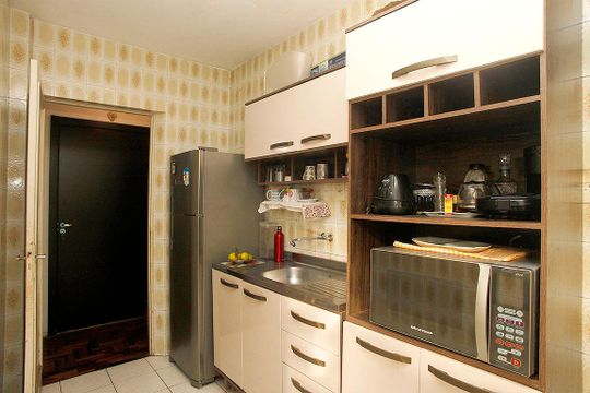 Cozinha de apartamento à venda com 4 quartos, 114m² em Menino Deus, Porto Alegre