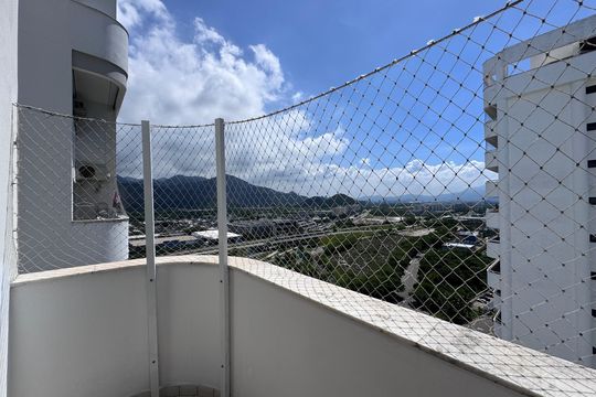 Varanda de apartamento à venda com 2 quartos, 70m² em Recreio dos Bandeirantes, Rio de Janeiro
