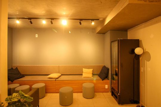 Área comum de apartamento à venda com 2 quartos, 35m² em Jardim Santa Adelia, São Paulo