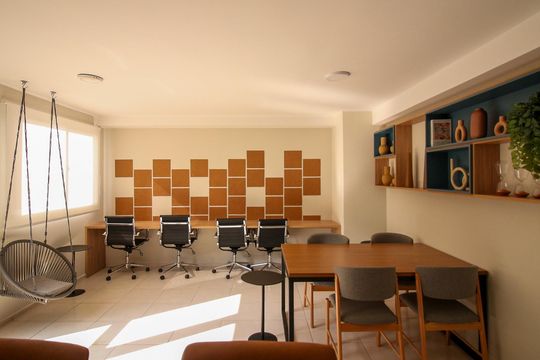 Área comum de apartamento à venda com 2 quartos, 35m² em Jardim Santa Adelia, São Paulo