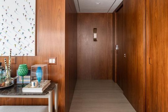 Hall de Entrada de apartamento à venda com 2 quartos, 155m² em Vila Olímpia, São Paulo