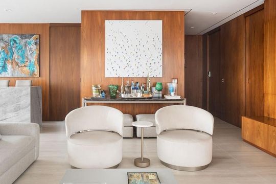 Sala de apartamento à venda com 2 quartos, 155m² em Vila Olímpia, São Paulo