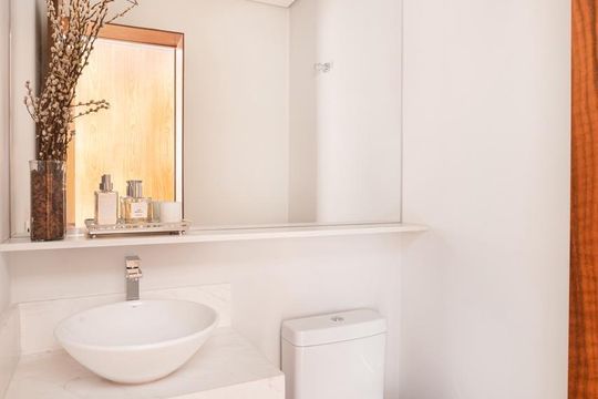 Lavabo de apartamento à venda com 2 quartos, 155m² em Vila Olímpia, São Paulo