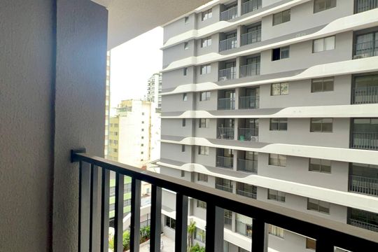 Sacada de kitnet/studio à venda com 1 quarto, 27m² em Pinheiros, São Paulo