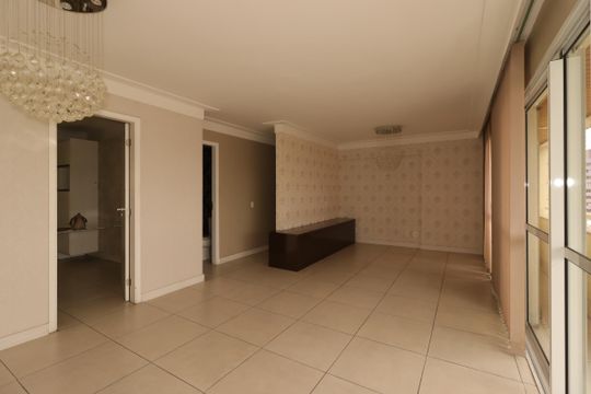 Sala de apartamento para alugar com 3 quartos, 128m² em Centro, Santo André
