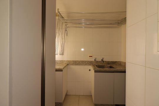 Área de Serviço de apartamento para alugar com 3 quartos, 128m² em Centro, Santo André