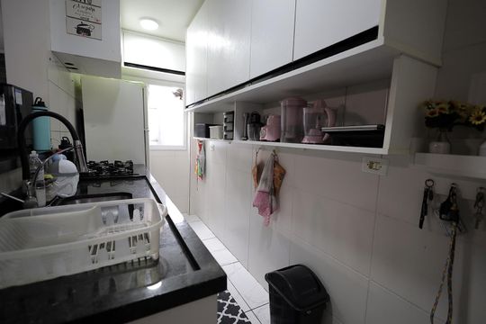 Cozinha de apartamento à venda com 2 quartos, 132m² em Paraíso, Santo André