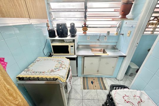 Cozinha de apartamento à venda com 2 quartos, 66m² em Santana, São Paulo