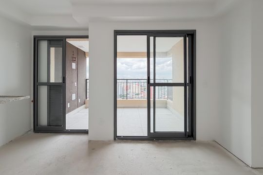Varanda da Sala de apartamento à venda com 3 quartos, 59m² em Ipiranga, São Paulo