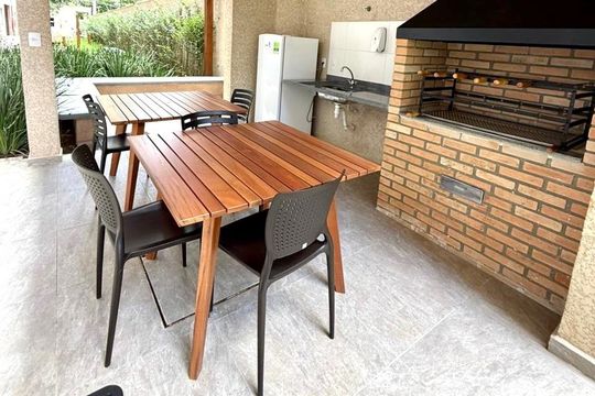 Área comum - Churrasqueira de apartamento para alugar com 2 quartos, 44m² em Picanço, Guarulhos