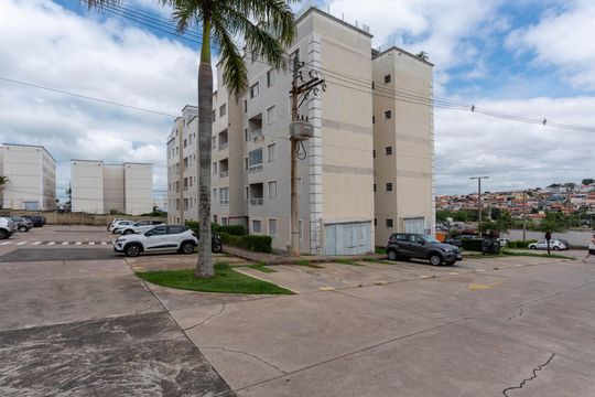 Fachada do bloco de apartamento à venda com 3 quartos, 123m² em Jardim Anton Von Zuben, Campinas