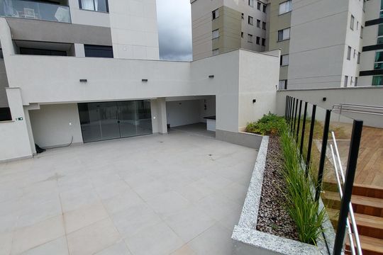 Área externa de apartamento à venda com 2 quartos, 65m² em Buritis, Belo Horizonte