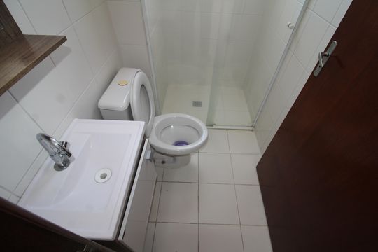 Banheiro 1 de apartamento à venda com 2 quartos, 43m² em Vila Santa Maria, São Paulo