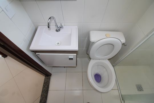 Banheiro 1 de apartamento à venda com 2 quartos, 43m² em Vila Santa Maria, São Paulo