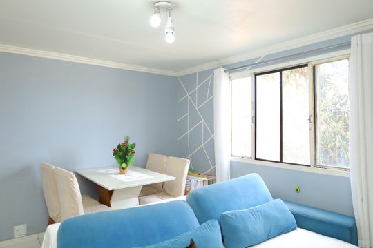 Sala de apartamento à venda com 2 quartos, 55m² em Itaquera, São Paulo