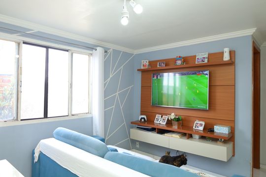 Sala de apartamento à venda com 2 quartos, 55m² em Itaquera, São Paulo