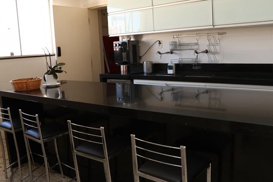 Cozinha de apartamento para alugar com 5 quartos, 350m² em Setor Oeste, Goiânia