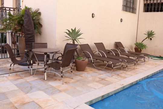 Área comum - Piscina de apartamento para alugar com 5 quartos, 350m² em Setor Oeste, Goiânia