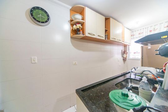 Cozinha de apartamento à venda com 2 quartos, 135m² em Paraíso, Santo André