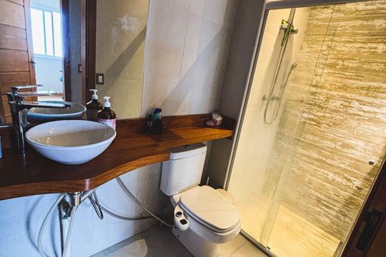 Banheiro de apartamento para alugar com 2 quartos, 72m² em Morumbi, São Paulo