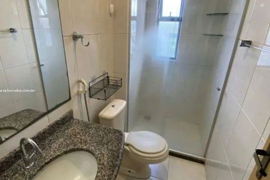 Banheiro 1 de casa para alugar com 3 quartos, 200m² em Stella Maris, Salvador