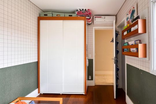 Quarto de apartamento à venda com 3 quartos, 116m² em Baeta Neves, São Bernardo do Campo