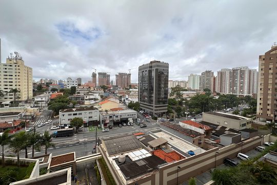 Vista da Suíte  de apartamento à venda com 3 quartos, 116m² em Baeta Neves, São Bernardo do Campo