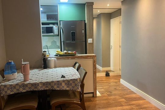 Sala de apartamento à venda com 2 quartos, 63m² em Vila Monumento, São Paulo
