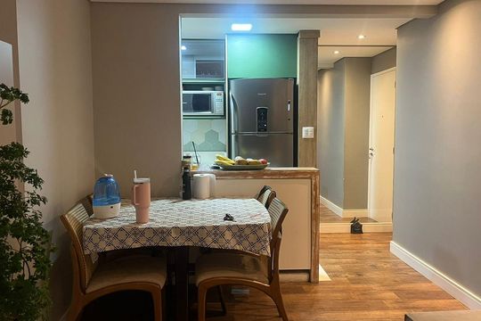 Sala de apartamento à venda com 2 quartos, 63m² em Vila Monumento, São Paulo