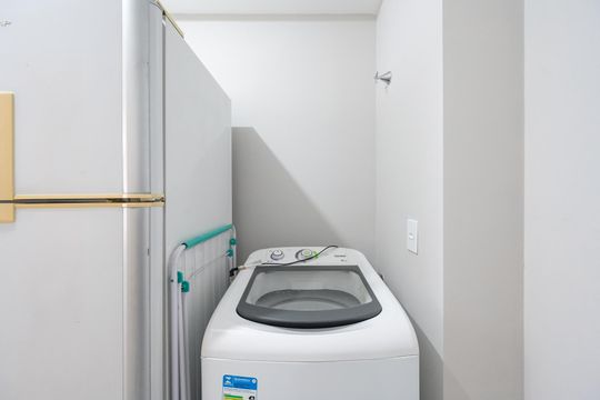 Lavanderia de kitnet/studio para alugar com 1 quarto, 24m² em Vila Clementino, São Paulo