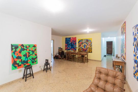 Sala de apartamento à venda com 3 quartos, 127m² em Tijuca, Rio de Janeiro