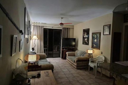 Sala de apartamento para alugar com 2 quartos, 70m² em Praia Brava, Florianópolis