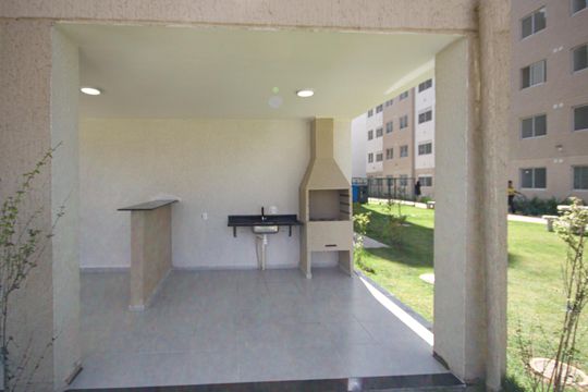 Área comum - Churrasqueira de apartamento à venda com 2 quartos, 32m² em Parque Novo Mundo, São Paulo