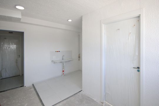 Sala  de apartamento à venda com 2 quartos, 32m² em Parque Novo Mundo, São Paulo