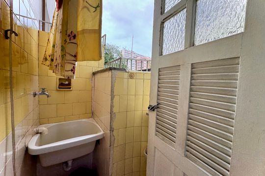 Área de serviço de apartamento à venda com 4 quartos, 140m² em Laranjeiras, Rio de Janeiro