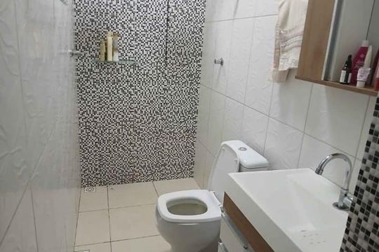 Banheiro de apartamento para alugar com 3 quartos, 120m² em Jardim da Glória, Vespasiano