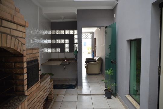 Área gourmet de casa à venda com 3 quartos, 280m² em Vila Sacadura Cabral, Santo André